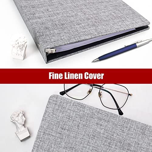 Linen Cover 3 Ring Binder