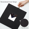 Premium Linen Glassine & Kraft Paper Scrapbook Photo Album