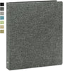 Plain Linen Cover 3 Ring Binder