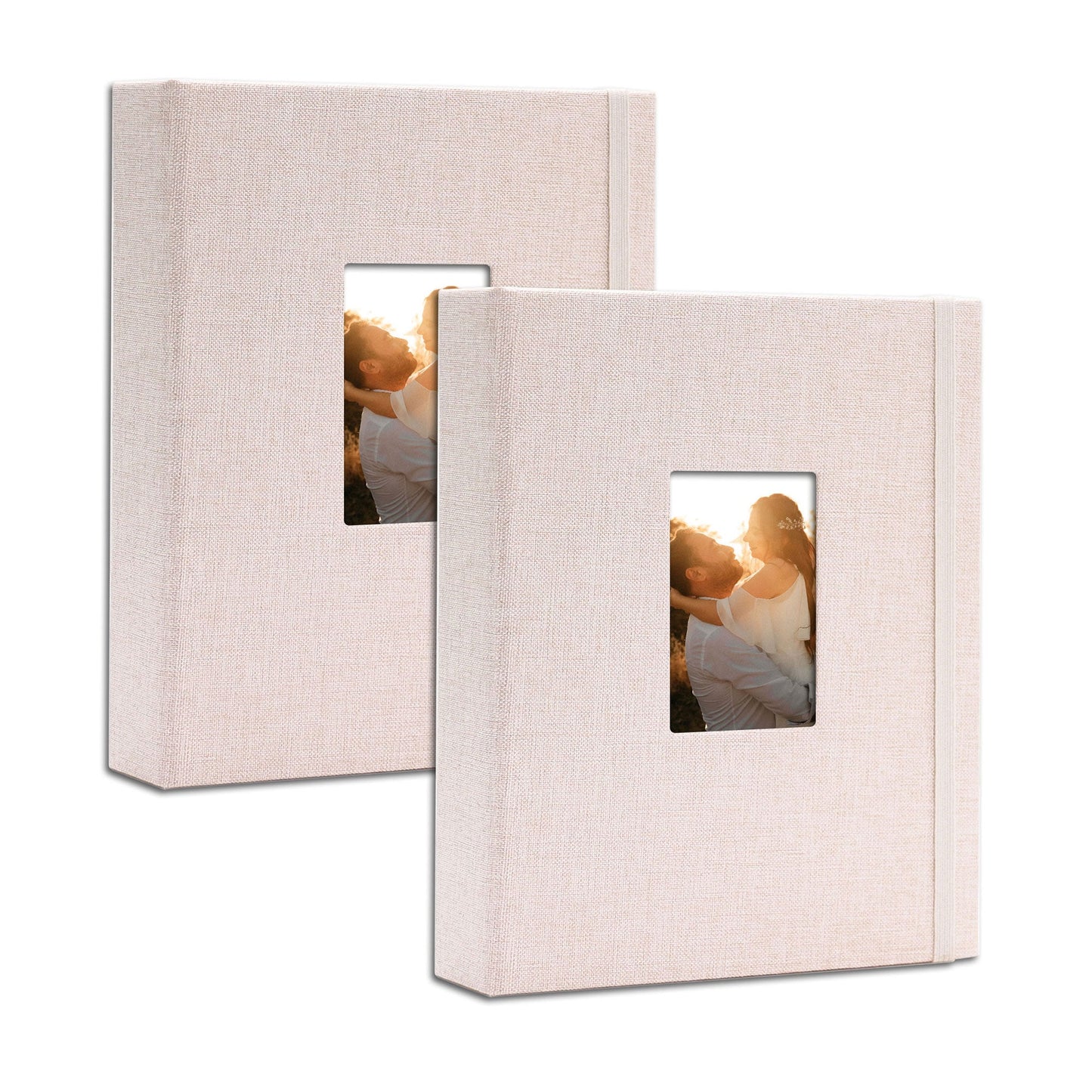 Mini Polaroid Fujifilm Instax Photo Album Book - Linen Cover