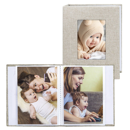 26-Page 4x6 Small Photo Album, 2 Pack