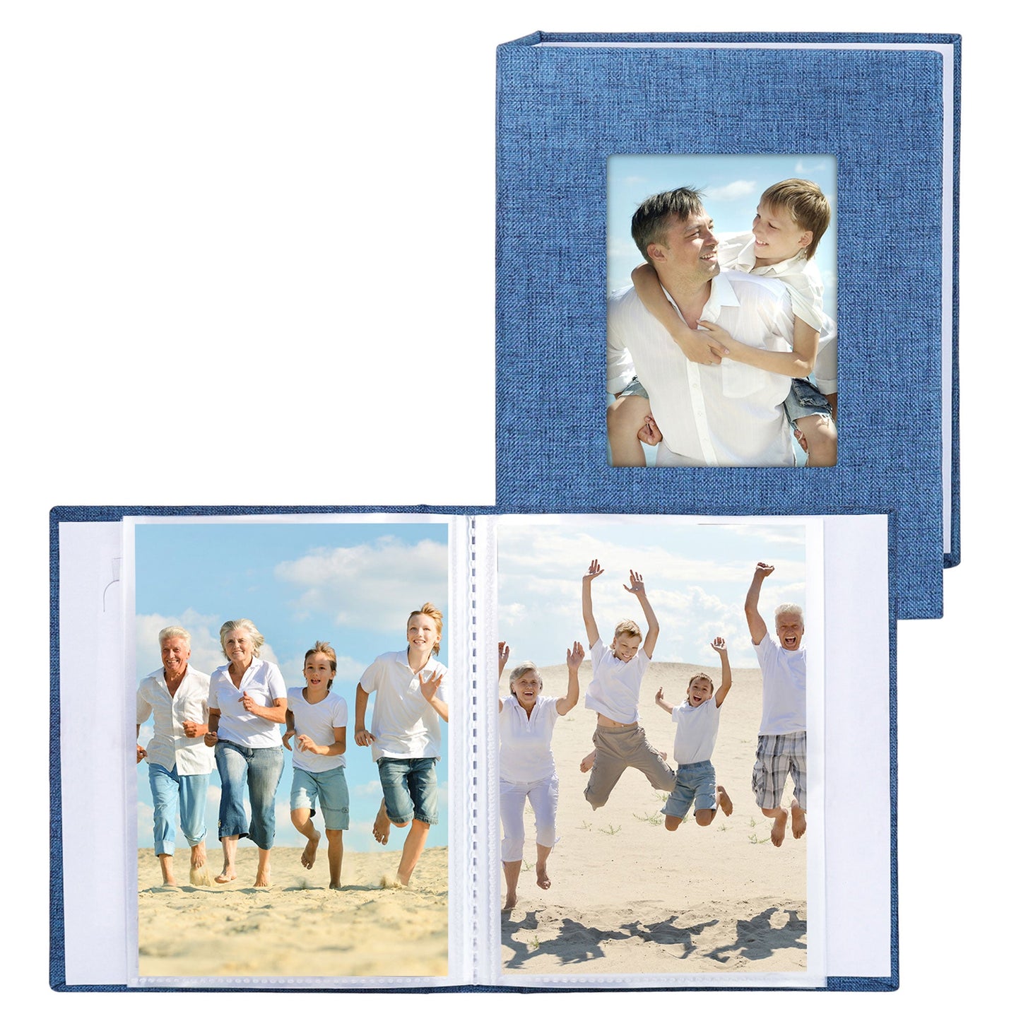 26-Page 4x6 Small Photo Album, 2 Pack