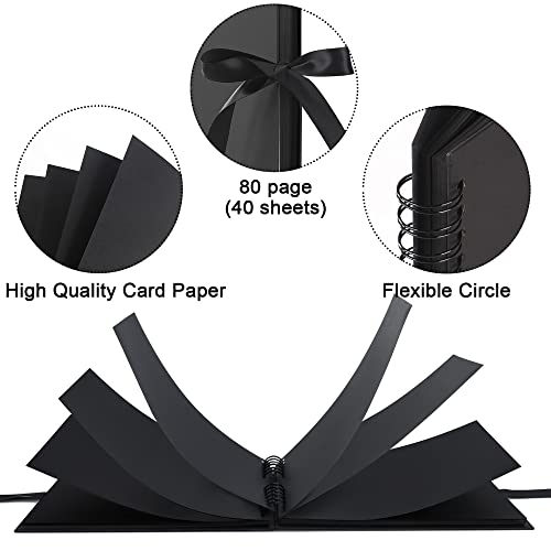 Hardcover Silk Ribbon Scrapbook Album