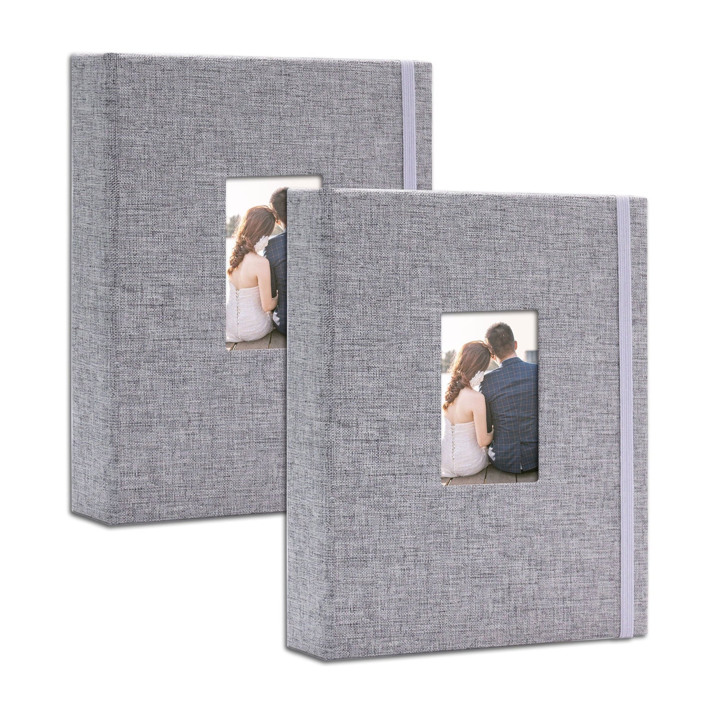 Mini Polaroid Fujifilm Instax Photo Album Book - Linen Cover