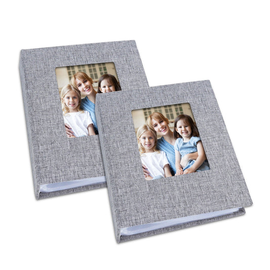 26-Page 4x6 Small Photo Album, 2 Pack