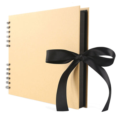 Hardcover Silk Ribbon Scrapbook Album