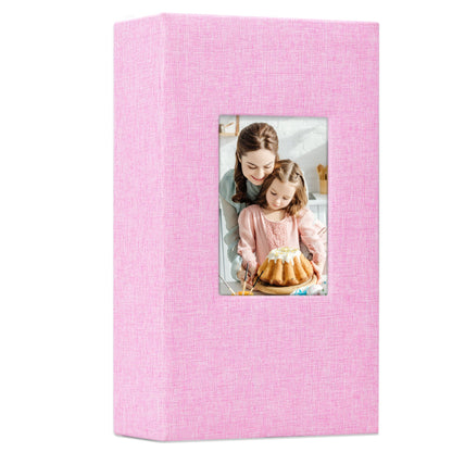 Classic Slip-in Photo Album - Linen Cover with Window