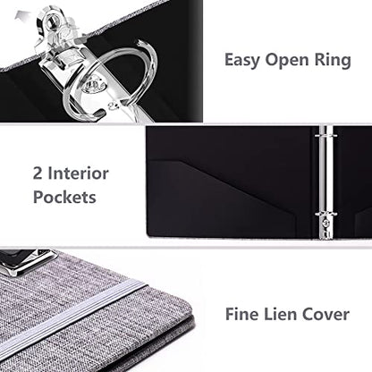 Multifunctional Clip Board 3 Ring Binder