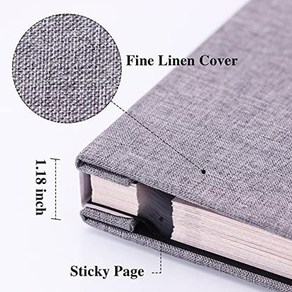 Classic Linen Self Adhesive Photo Album Scrapbook Album