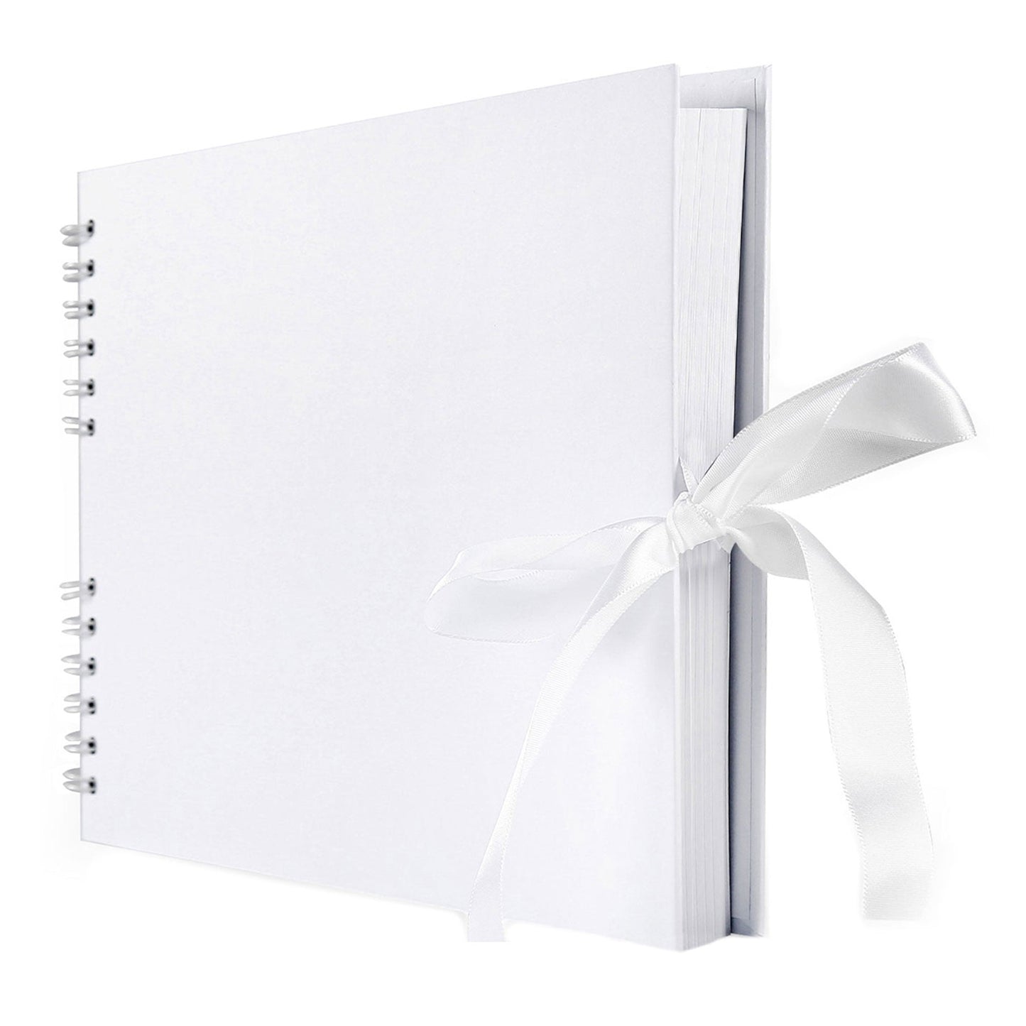 Hardcover Silk Ribbon Scrapbook Album