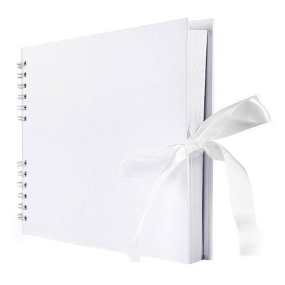 Hardcover Silk Ribbon Scrapbook Album