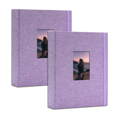 Mini Polaroid Fujifilm Instax Photo Album Book - Linen Cover