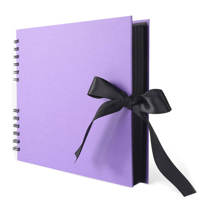 Hardcover Silk Ribbon Scrapbook Album