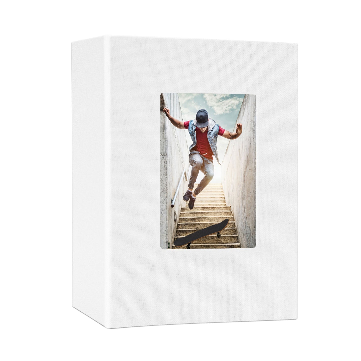 Classic Slip-in Photo Album - Linen Cover with Window