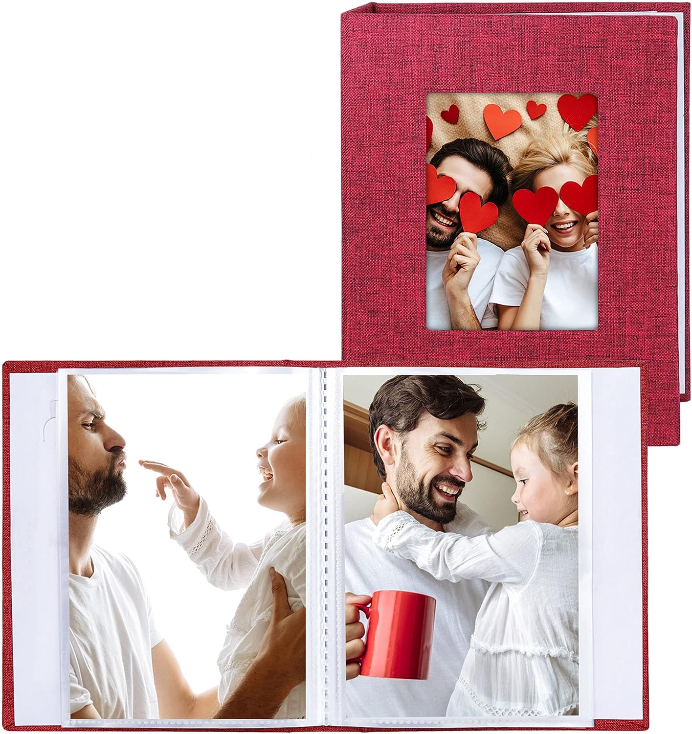 26-Page 4x6 Small Photo Album, 2 Pack