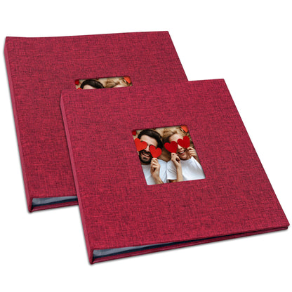 26-Page 4x6 Small Photo Album, 2 Pack