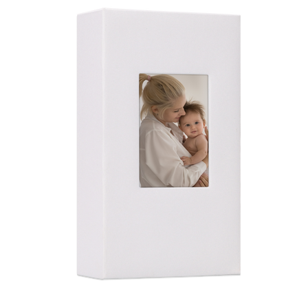 Classic Slip-in Photo Album - Linen Cover with Window